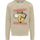 Paranormal Activity Investigator Halloween Mens Sweatshirt Jumper Sand