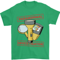 Paranormal Activity Investigator Halloween Mens T-Shirt 100% Cotton Irish Green