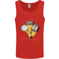 Paranormal Activity Investigator Halloween Mens Vest Tank Top Red