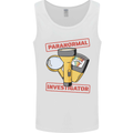 Paranormal Activity Investigator Halloween Mens Vest Tank Top White