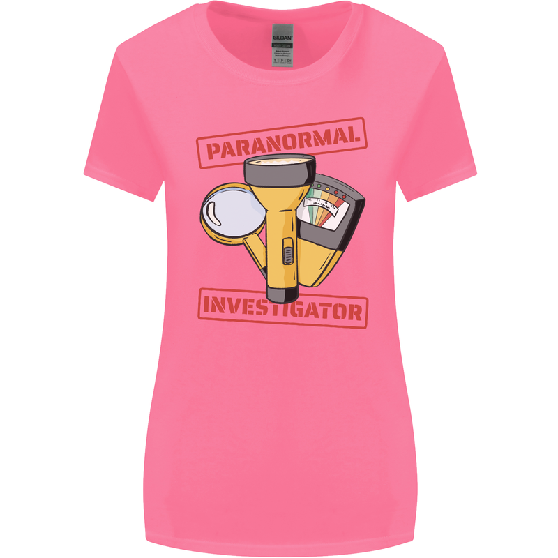 Paranormal Activity Investigator Halloween Womens Wider Cut T-Shirt Azalea
