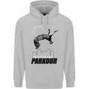 Parkour Free Running Break the Limit Childrens Kids Hoodie Sports Grey