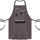 Parkour Free Running Break the Limit Cotton Apron 100% Organic Dark Grey