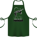 Parkour Free Running Break the Limit Cotton Apron 100% Organic Forest Green