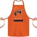 Parkour Free Running Break the Limit Cotton Apron 100% Organic Orange