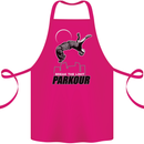 Parkour Free Running Break the Limit Cotton Apron 100% Organic Pink