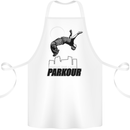 Parkour Free Running Break the Limit Cotton Apron 100% Organic White