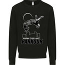 Parkour Free Running Break the Limit Kids Sweatshirt Jumper Black