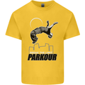 Parkour Free Running Break the Limit Kids T-Shirt Childrens Yellow