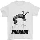 Parkour Free Running Break the Limit Mens T-Shirt Cotton Gildan White