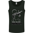 Parkour Free Running Break the Limit Mens Vest Tank Top Black