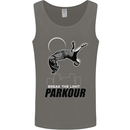 Parkour Free Running Break the Limit Mens Vest Tank Top Charcoal