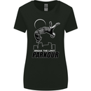 Parkour Free Running Break the Limit Womens Wider Cut T-Shirt Black