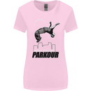 Parkour Free Running Break the Limit Womens Wider Cut T-Shirt Light Pink