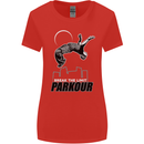Parkour Free Running Break the Limit Womens Wider Cut T-Shirt Red