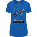 Parkour Free Running Break the Limit Womens Wider Cut T-Shirt Royal Blue
