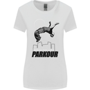 Parkour Free Running Break the Limit Womens Wider Cut T-Shirt White