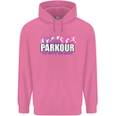 Parkour Free Running the Art of Movement Childrens Kids Hoodie Azalea