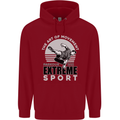 Parkour Free Running the Art of Movement Childrens Kids Hoodie Red