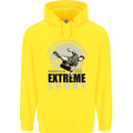Parkour Free Running the Art of Movement Childrens Kids Hoodie Yellow