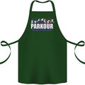 Parkour Free Running the Art of Movement Cotton Apron 100% Organic Forest Green