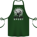 Parkour Free Running the Art of Movement Cotton Apron 100% Organic Forest Green