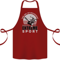 Parkour Free Running the Art of Movement Cotton Apron 100% Organic Maroon
