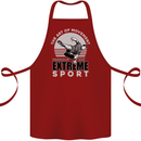 Parkour Free Running the Art of Movement Cotton Apron 100% Organic Maroon