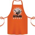 Parkour Free Running the Art of Movement Cotton Apron 100% Organic Orange