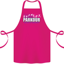 Parkour Free Running the Art of Movement Cotton Apron 100% Organic Pink