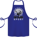 Parkour Free Running the Art of Movement Cotton Apron 100% Organic Royal Blue