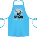 Parkour Free Running the Art of Movement Cotton Apron 100% Organic Turquoise