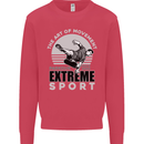Parkour Free Running the Art of Movement Kids Sweatshirt Jumper Heliconia