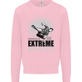 Parkour Free Running the Art of Movement Kids Sweatshirt Jumper Light Pink