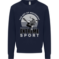 Parkour Free Running the Art of Movement Kids Sweatshirt Jumper Navy Blue