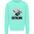 Parkour Free Running the Art of Movement Kids Sweatshirt Jumper Peppermint