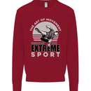 Parkour Free Running the Art of Movement Kids Sweatshirt Jumper Red