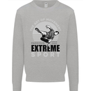 Parkour Free Running the Art of Movement Kids Sweatshirt Jumper Sports Grey