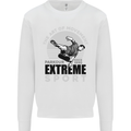 Parkour Free Running the Art of Movement Kids Sweatshirt Jumper White