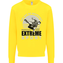 Parkour Free Running the Art of Movement Kids Sweatshirt Jumper Yellow