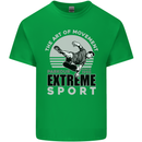 Parkour Free Running the Art of Movement Kids T-Shirt Childrens Irish Green