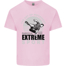 Parkour Free Running the Art of Movement Kids T-Shirt Childrens Light Pink