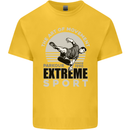 Parkour Free Running the Art of Movement Kids T-Shirt Childrens Yellow