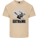 Parkour Free Running the Art of Movement Mens Cotton T-Shirt Tee Top Sand