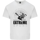 Parkour Free Running the Art of Movement Mens Cotton T-Shirt Tee Top White