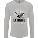 Parkour Free Running the Art of Movement Mens Long Sleeve T-Shirt Sports Grey