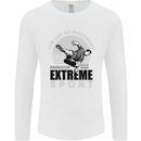 Parkour Free Running the Art of Movement Mens Long Sleeve T-Shirt White
