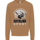 Parkour Free Running the Art of Movement Mens Sweatshirt Jumper Caramel Latte