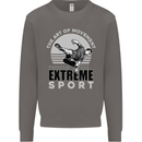 Parkour Free Running the Art of Movement Mens Sweatshirt Jumper Charcoal