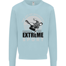 Parkour Free Running the Art of Movement Mens Sweatshirt Jumper Light Blue
